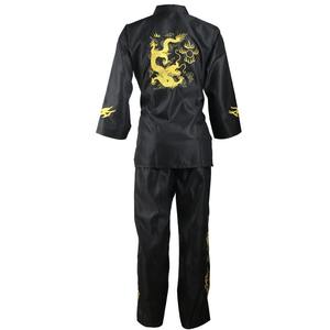 Más vendidos dragón profesional Karate uniforme hombres Unisex cinturón artes marciales adulto WTF 100% algodón 180g manga larga - Product Image 4