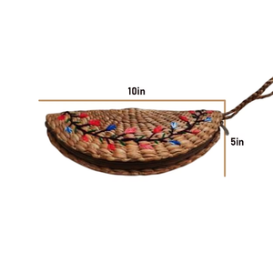 Sac à main à bracelet imprimé fleur élégant pour femmes de qualité supérieure avec plusieurs fentes pour cartes et fermeture à glissière pour l'été et l'automne - Product Image 4