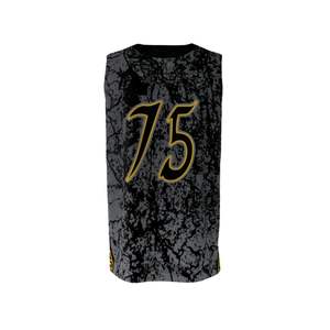 Uniformes de Baloncesto Personalizados de Poliéster sin Mangas, Ligeros, Transpirables, de Secado Rápido y que Absorben la Humedad para el Verano - Product Image 3