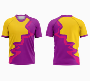 ชุดฟุตบอลระบายอากาศได้ดี บริการ OEM รับผลิตเสื้อฟุตบอล ชุดยูนิฟอร์มฟุตบอล พิมพ์ลายดิจิทัล เสื้อแขนสั้นพิมพ์ลาย - Product Image 4