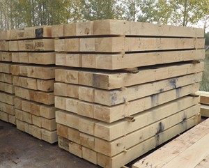 Viga de Construcción Cuadrada Azobe de 4x6 Pulgadas, Material de Construcción de Madera Sólida - Product Image 3