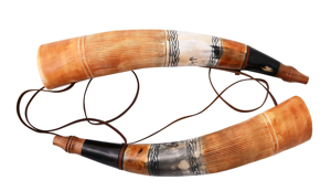 Cuerno Vikingo 100% Natural y Ecológico, Hecho a Mano, Clásico, Plateado, Personalizable para Promociones y Eventos - Product Image 4