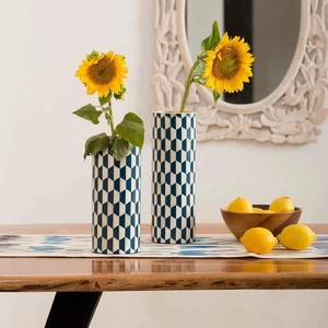 Bền Mạnh Mẽ Hoa Cổng Độc Đáo Xương Inlay Bằng Gỗ Hoa Bình Hiện Đại Truyền Thống Pha Trộn Cho Nhà Tổ Chức Sự Kiện Thủy Tinh Pha Lê Bình - Product Image 4