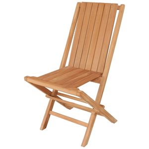 Silla plegable de madera de teca hecha en Indonesia - Product Image 1