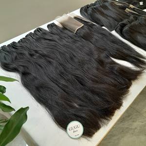 Paquete de cabello crudo vietnamita sin procesar vendedores a granel doble dibujado a granel gran oferta alta calidad 8 pulgadas-40icnes - Product Image 4