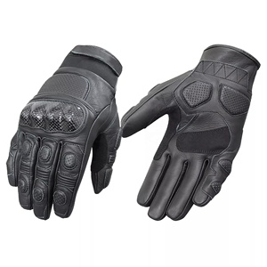100% cuero duro nudillo protección nuevo personalizado antideslizante resistente al desgaste a prueba de viento impermeable invierno guantes de carreras de motos - Product Image 6