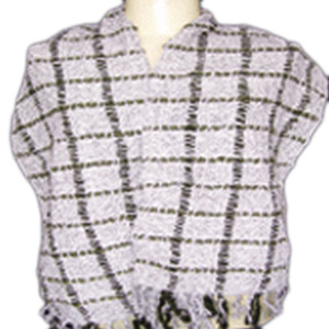 Check Design <b>Square</b> <b>Scarf</b> New Style Casual Knitting Cotton Jacquard Heart <b>Scarf</b> for Women Autumn Breathable - Product Image 2