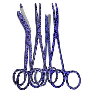 ชุดกรรไกรตัดผ้าพันแผล4ชิ้นทำจากสแตนเลสสตีลพรีเมี่ยมกรรไกรตัด5.5 4.5คีมตัดขอบ5.5ที่หนีบตรงและโค้ง - Product Image 6