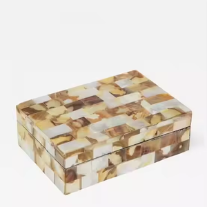 Premium Natural Horn Gift <b>Box</b> Handcrafted Elegant Storage <b>Box</b> for Jewelry Accessories or <b>Collectibles</b> Unique by Artisan Craft - Product Image 6