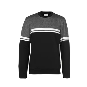 Sweatshirts et sweats à capuche brodés 100% coton pour hommes-Couleurs et tailles personnalisées Service OEM de haute qualité Vente en gros - Product Image 1