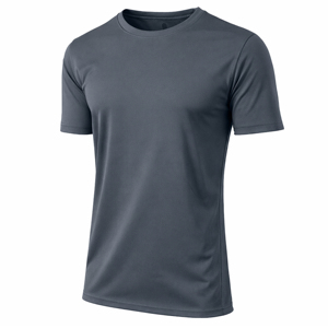 Camiseta Deportiva Maysun de Corte Regular, Tejido Transpirable de Secado Rápido, Cuello Redondo, Manga Corta, 100% Poliéster Modal Ice Silk - Product Image 1