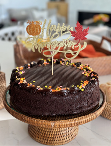 ขาตั้งเค้กสไตล์โบฮีเมียน งานฝีมือจากเนาะมิน ทำจากหวาย สีน้ำตาลน้ำผึ้ง ขนาดเส้นผ่านศูนย์กลาง 30 ซม. สูง 14 ซม. ล้างทำความสะอาดได้ เหมาะสำหรับงานอีเว้นท์และงานปาร์ตี้ ผลิตในเวียดนาม - Product Image 2