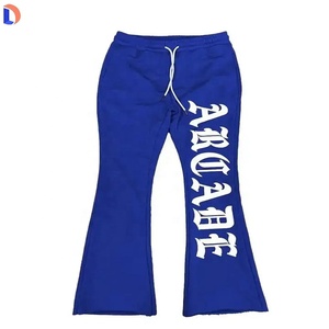 2023 Joggers apilados para mujer con múltiples bolsillos Ropa de calle Pantalones apilados - Product Image 2