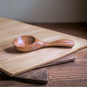 Vente en gros au Vietnam Artisanat et Cuillère en bois naturel Plateau en bois au design unique Plaque en bois avec logo laser fabriqué en Eco2go - Product Image 2