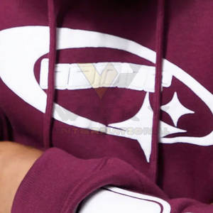 Meilleur matériau fait au Pakistan Puff Printing Pullover Hoodies Men Quick Dry Breathable High Quality Comfort Clothing Hooded Collar - Product Image 6