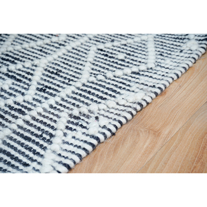Customized Size Anti-Slip Handwoven Wool <b>Rug</b> Modern Standard Quality Wool Carpet for Home Washable Living Room Decor and Car - Product Image 6