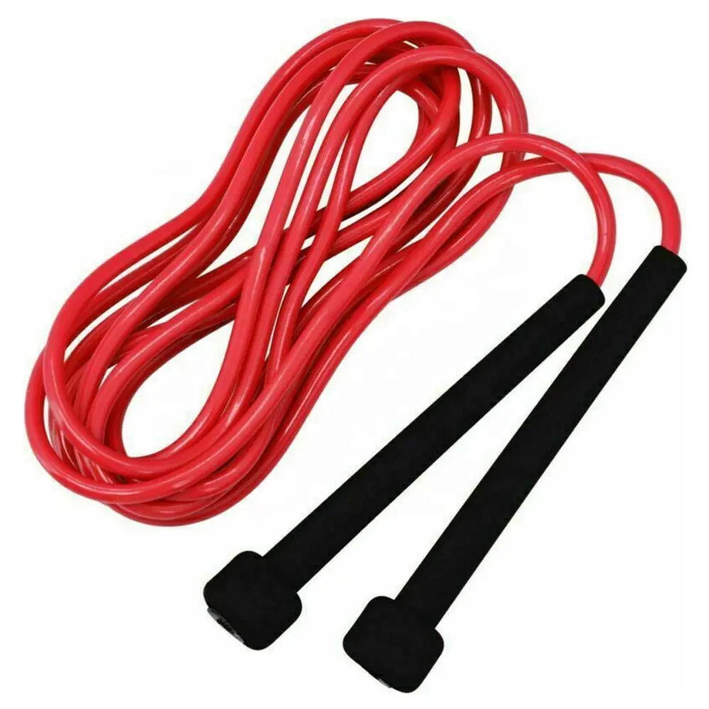 Corde per saltare regolabili in PVC Unisex di alta qualità personalizzate a buon mercato palestra allenamento Fitness velocità aerobica salto barre di corda per saltare