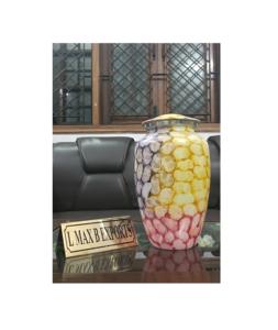 Urna de cremación de Metal de calidad superior más vendida para cenizas de adultos Suministros funerarios humanos Precio de fábrica - Product Image 6