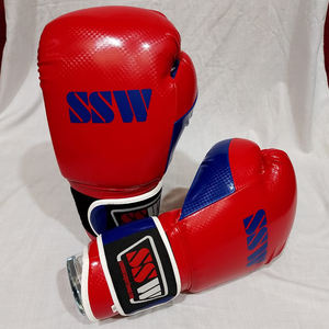 Top personalizado impreso 100% guantes de boxeo de cuero originales transpirable cuero de vaca PU diseño de cuero hecho a medida Equipo de Boxeo - Product Image 3