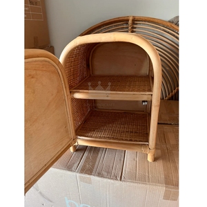 ชั้นหนังสือไม้สีรุ้งทันสมัยอเนกประสงค์สำหรับห้องนั่งเล่นห้องนอนโรงเรียนห้องครัวห้องน้ำใช้รับประทานอาหาร - Product Image 1