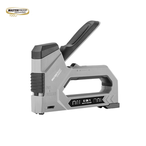 Agrafeuse manuelle professionnelle 6-en-1 robuste pour 6 types d'agrafes et de clous, kit de pistolet à clous manuel - Product Image 4