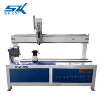Machine rotative de travail du bois cnc, 12 têtes, pour le travail du bois, expédition en chine