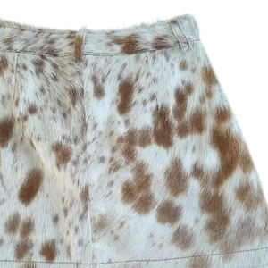 Active Wear Pantalones cortos ligeros de cuero de vaca para hombre Pantalones cortos de cuero de vaca de alta calidad de fabricante superior - Product Image 4