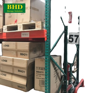 American Standard Heavy-Duty Pallet Rack BHD Zinc Surface Treatment CE Certified 2000-2500lbs UDL Capacity Steel Wire Racking - Product Image 3