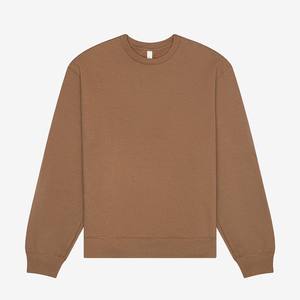 Femmes respectueux de l'environnement 400 Gsm français éponge fermeture éclair à capuche respirant surdimensionné tricoté pull goutte épaule décontracté à capuche - Product Image 5