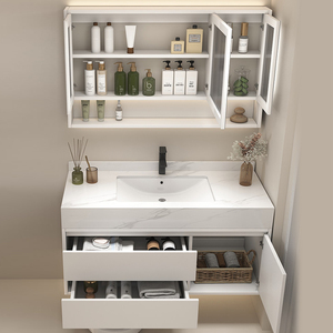 <span class=keywords><strong>Venta</strong></span> Directa <span class=keywords><strong>de</strong></span> Fábrica: Mueble <span class=keywords><strong>de</strong></span> Baño Integrado <span class=keywords><strong>de</strong></span> Lujo con Espejo Luminoso Inteligente LED, Ideal para Baños Domésticos - Product Image 3