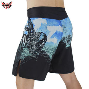 Customized Logo Printing High Quality Light Weight Latest Design 2023 Customized Material <b>Men</b> MMA <b>Shorts</b> - Product Image 5