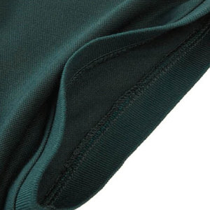 Haute qualité Logo personnalisé hommes pour polos respirant solide motif toile tissu Pakistan fait-vente en ligne - Product Image 5