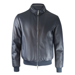 เสื้อแจ็กเก็ตบอมเบอร์ผ้าซาตินสำหรับฤดูหนาวงานปักลายนักบินหนังนักบินเลือกได้ตามต้องการ - Product Image 1
