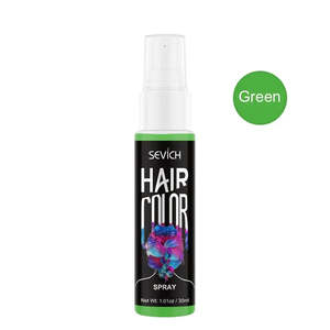 Ammonia-Free <b>Temporary</b> <b>Hair</b> <b>Dye</b> Green Herbal Cream Wax Form Spray Coloration for Green <b>Hair</b> Herbal Ingredients Permanent Effect - Product Image 5