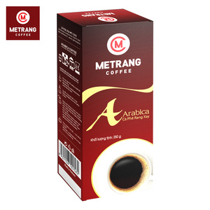 กล่องสูญญากาศเวียดนามเครื่องชงกาแฟอาราบิก้าขนาดกลาง250กรัมมีตัวกรองกาแฟฟินรสชาติกลมกล่อม - Product Image 1