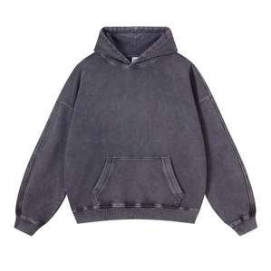 Tendance Hommes Hoodies Respirant Nouveau Style Hommes Hoodies Coton Mélangé Sur Mesure Hommes Sweat À Capuche Surdimensionné - Product Image 4