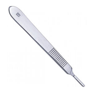 มีดผ่าตัดแบบถือใบมีดมือจับสแตนเลส BP,ที่ถือใบมีดผ่าตัดแบบไม่มี3 - Product Image 3