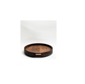 Plateaux ronds en bois, parfaits pour le service quotidien, au design classique et de qualité durable - Product Image 6