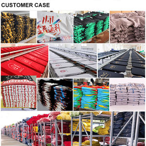 Camiseta de hombro caído de peso pesado de alta calidad personalizada 100% algodón 300 GSM camiseta bordada en blanco para hombres envío DDP - Product Image 6