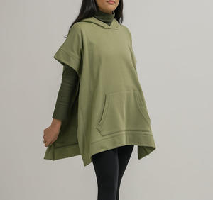 Sweat-shirt à capuche unisexe à impression personnalisée Nouvel hiver Sweat-shirt épais surdimensionné à pull-over Logo col à capuche pour hommes femmes - Product Image 4