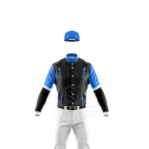 เครื่องแบบเบสบอลยอดนิยมสำหรับผู้ชายเครื่องแบบเบสบอลโลโก้ของคุณเอง - Product Image 4
