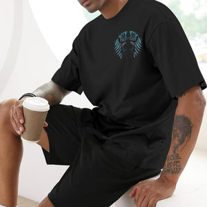 Camisetas de Verano Nuevas de Alta Calidad, Estilo Urbano, Impresión Dimensional Extra Grande, Transferencia de Calor, Diseño Personalizado, Impresión de Logotipo - Product Image 5