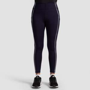 Leggings de sport pour femmes Tone Luxe, taille haute, coupe slim, motif marine, extensibles en spandex, style décontracté, pour le yoga - Product Image 3