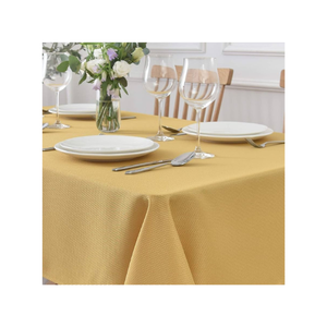 Peigné Riche Fileté 100% Coton Pique Brodé Nappe 160 GSM 6 Places Inde Moderne Décor ISO OEM ODM DHL Certifié - Product Image 3