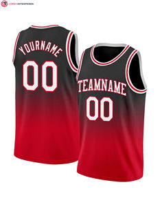 Vente chaude 100% Polyester Basketball Jersey pour hommes Logo personnalisé Tissu à séchage rapide et respirant pour les sports d'été - Product Image 4
