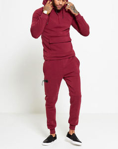 Chándal polar 100% algodón personalizado para hombre, con cuello con capucha, diseño bordado, material transpirable - Product Image 5