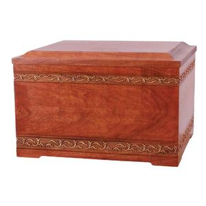 Meilleure vente Urne classique en bois pour cendres de crémation Vente en gros Urne funéraire imprimée pour adultes Fournitures pour animaux de compagnie Boîte à cendres funéraires pour animaux de compagnie - Product Image 2