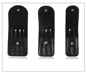 Compra directa al por mayor pinzas para cejas personalizadas de etiqueta privada pinzas para cejas de acero inoxidable inclinadas de alta calidad - Product Image 2