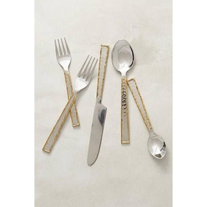 Ensemble de couverts en acier inoxydable fonctionnel avec un style simple et une beauté intemporelle, parfait pour un usage familial et des cadeaux - Product Image 6