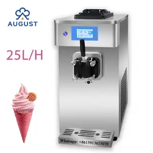 Mesin Es Krim China klein Bangladesch A-Schaleis-Herstellungsmaschine Preis De Helados-Hersteller Sorbet Weiches Servieren Eismaschine